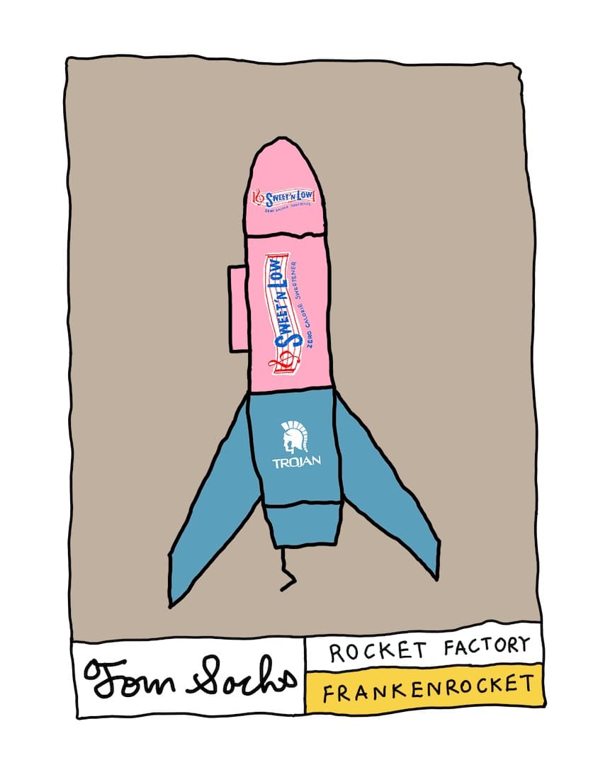 Rocket Factory by Tom Sachs
