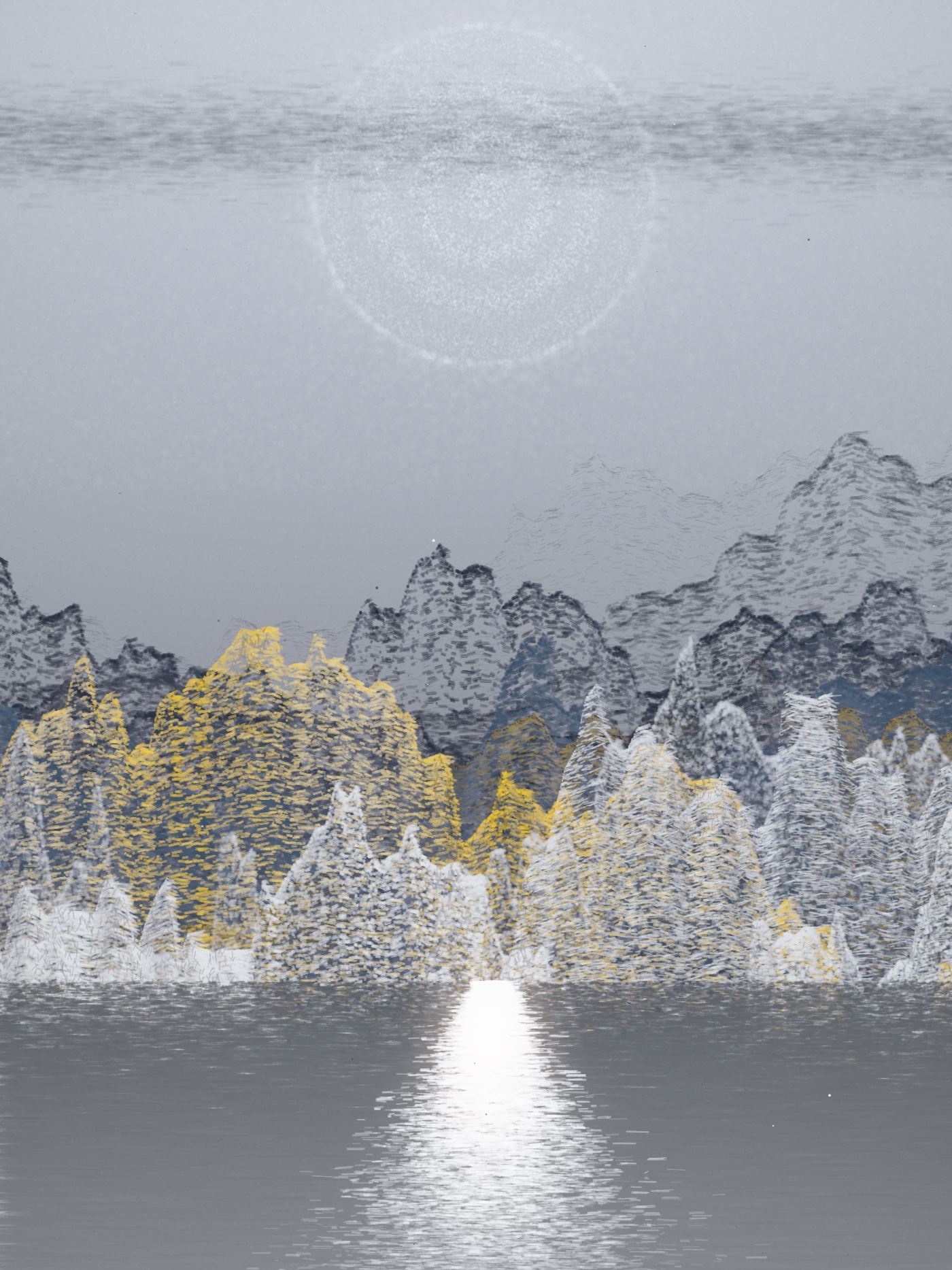生涯 #15 · Nightfall, chosen for the vines