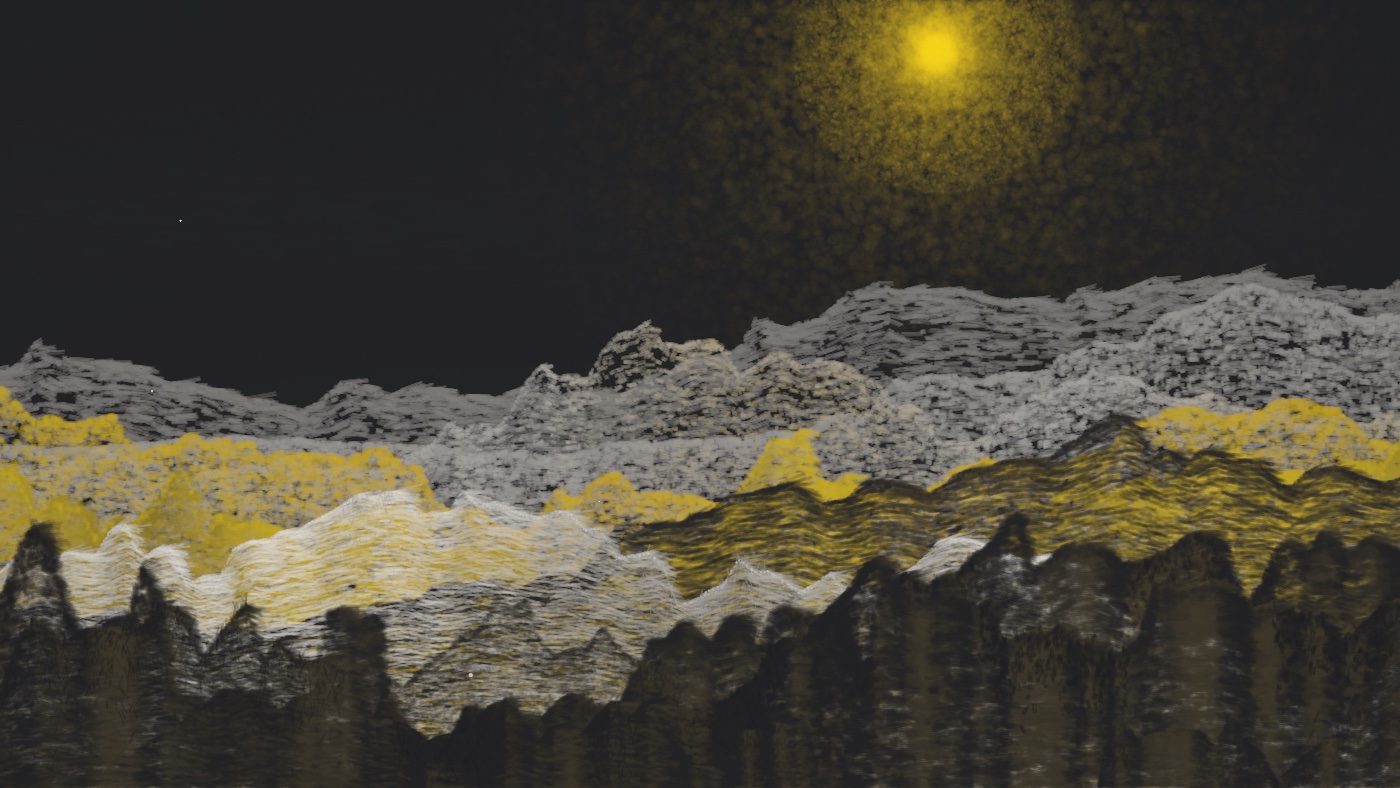 生涯 #158 · Saltflat, chosen for the vines