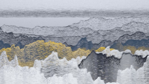 生涯 candidate #108, Saltflat, Esker palette, None light over none water