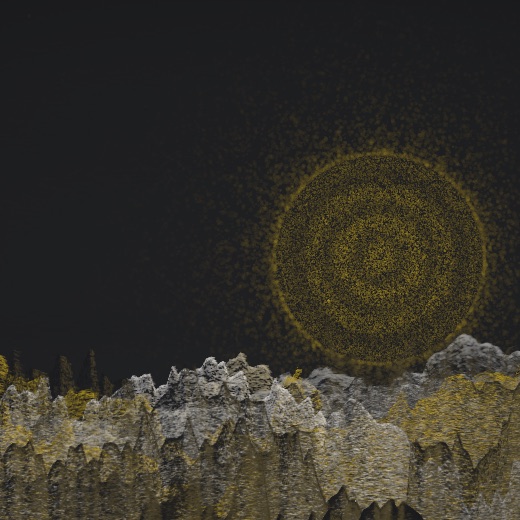生涯 candidate #209, First Light, Oxide palette, Ringed light over none water