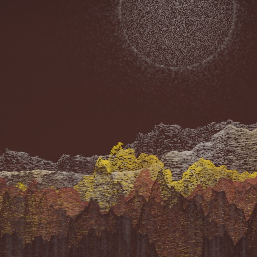 生涯 candidate #235, Full Day, Terra palette, Disc light over none water